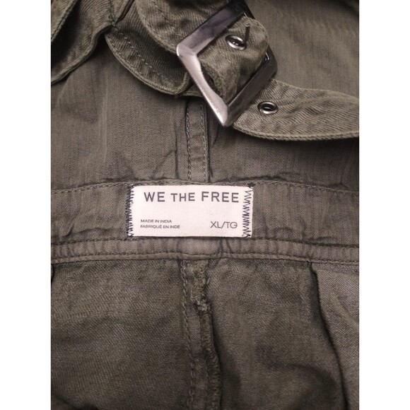 Free People Felix Tapered Green Overalls Super Cute Worn Once Great Condition Xl - Picture 11 of 11